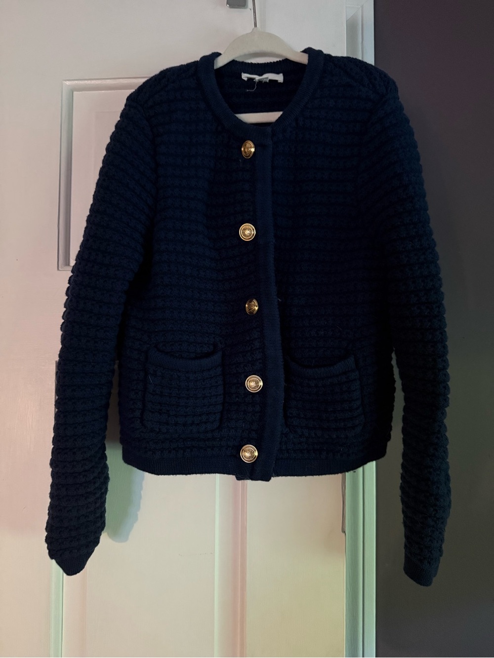 A Loves A Big Girls Long Sleeve Button Front Cardigan